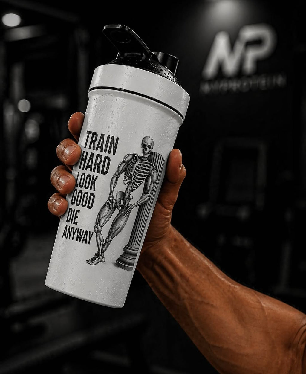 Protein-Shaker Buff Skeleton